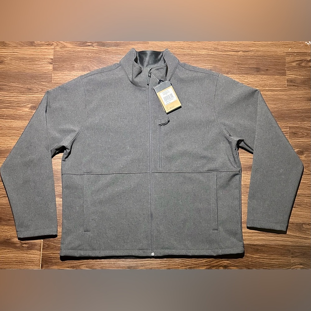Men’s North Face XXL APX Bionic Jacket Dark Grey Heather